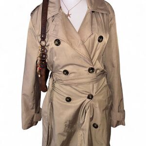London-fog Women's Tan and Cream Jacket